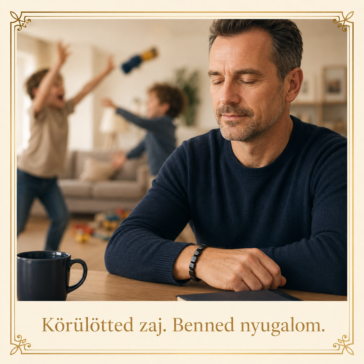 Korulotted zaj, benned nyugalom - nyugodt apa a gyerekzsivajban